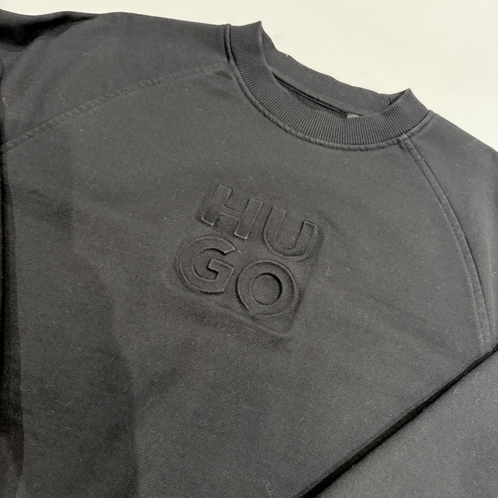 Hugo Black Crewneck Sweater